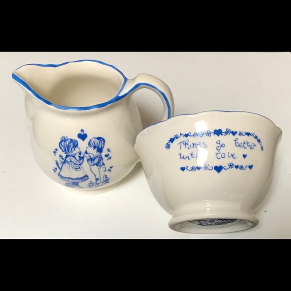 SOLD Royal Crownford Ironstone Creamer n Sugar - Picture 8 of 8
